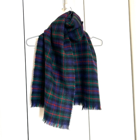 Like New Ingles Buchan Pure Wool Tartan Scarf Murray of Atholl Modern - Picture 7 of 12